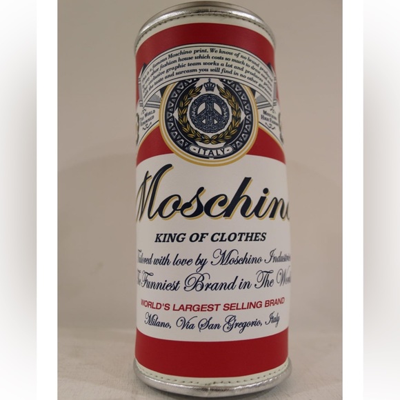ISO: Moschino Budweiser clothing capsule